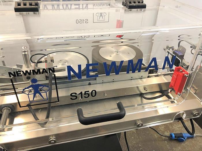 Used M 15714 E - Labeller NEWMAN S 150 for Cylindrical Objects