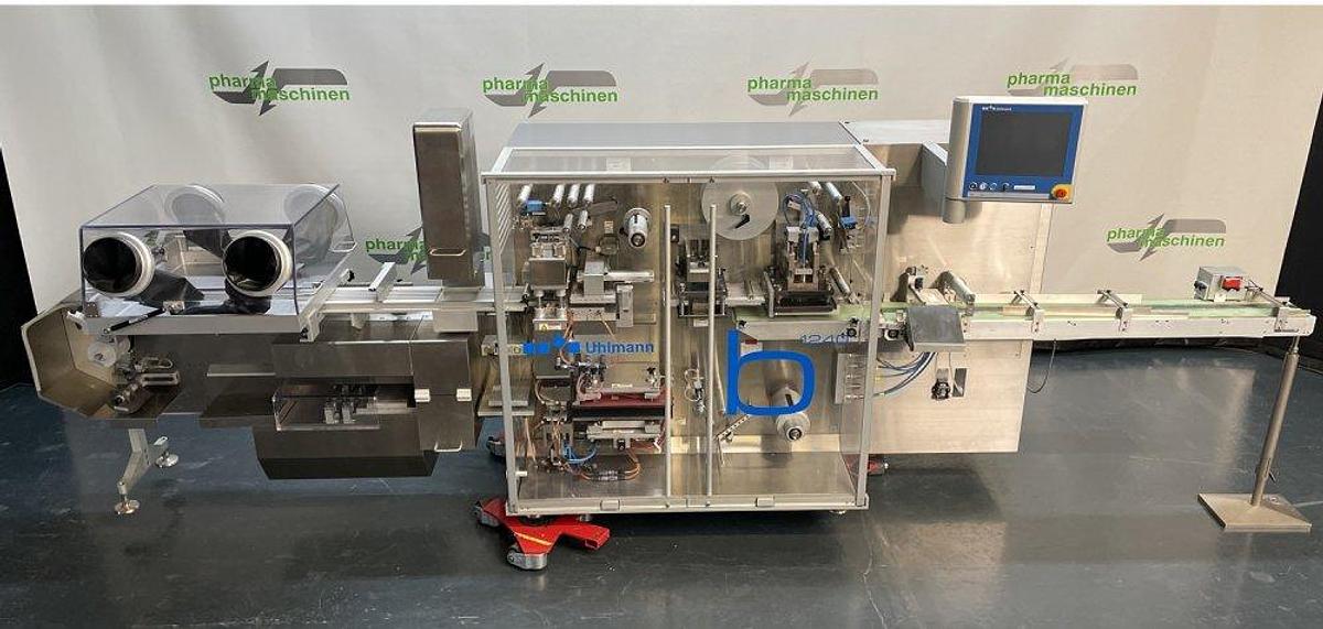 Used I 17265 D - Blister Machine - PVC/ALU - ALU/ALU UHLMANN B 1240