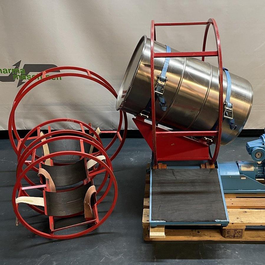 Used A 17222 D - Drum Blender for 50, 100 and 200 Litres drums ENGELSMANN SA 1100 RGM