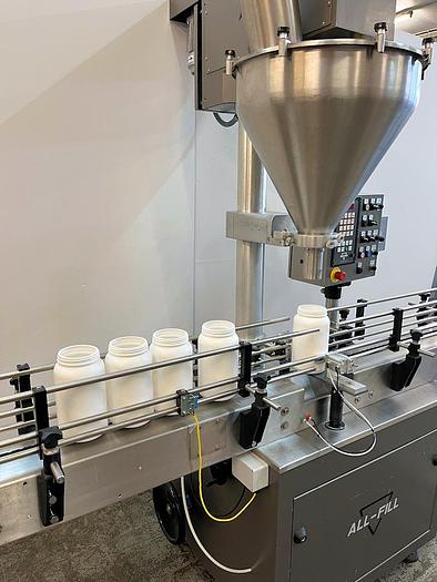 Used K 15905 E - Powder Auger Filler ALL-FILL SHA - Automatic