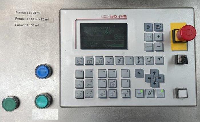 Used Q 15876 D - BAUSCH + STRÖBEL FAW 1020 scrubber for vials and bottles