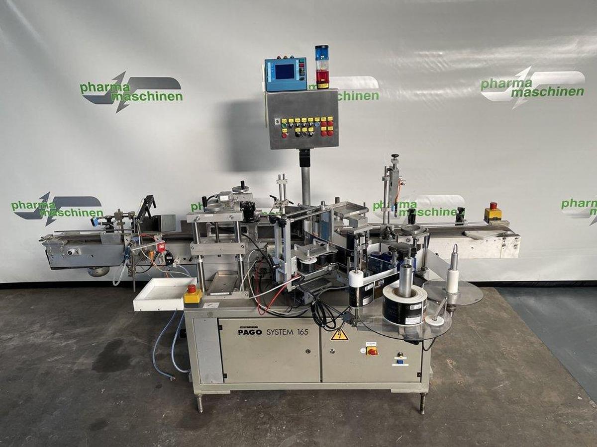 Used M 16160 D - Labeller for round objects PAGO System 165