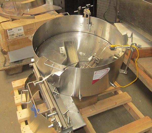 Used Sorter, Cap, Unscrambler, S/st, 24" Dia Bowl, Palace Pkg #S739230