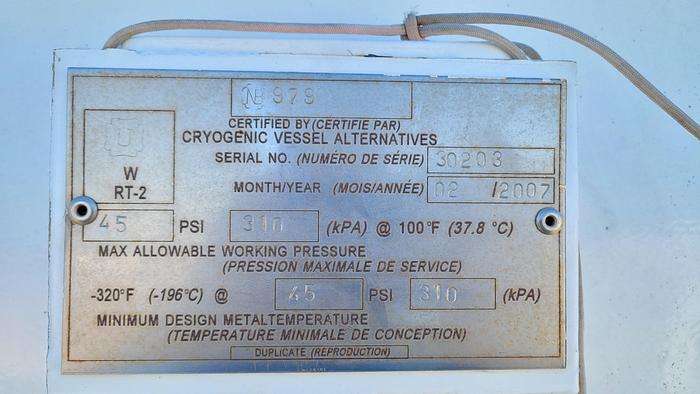 Used 2008 EMI Nitrogen Pump Trailer