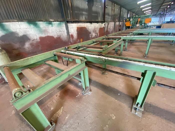 Used 2001 Peddinghaus BDL760/3 with Meba 400DG-700 Saw/Drill Line