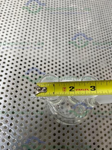 Chemglass  CG-1576-04 250mL 3-Neck Jacketed European Flask 1-CN, 2-SN 24/40 Outer