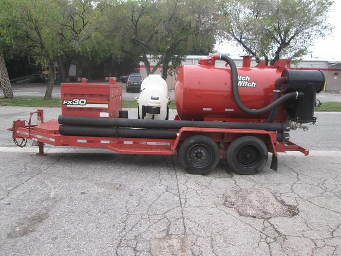 Used 2007 Ditch Witch FX30 Portable Vacuum Trailer