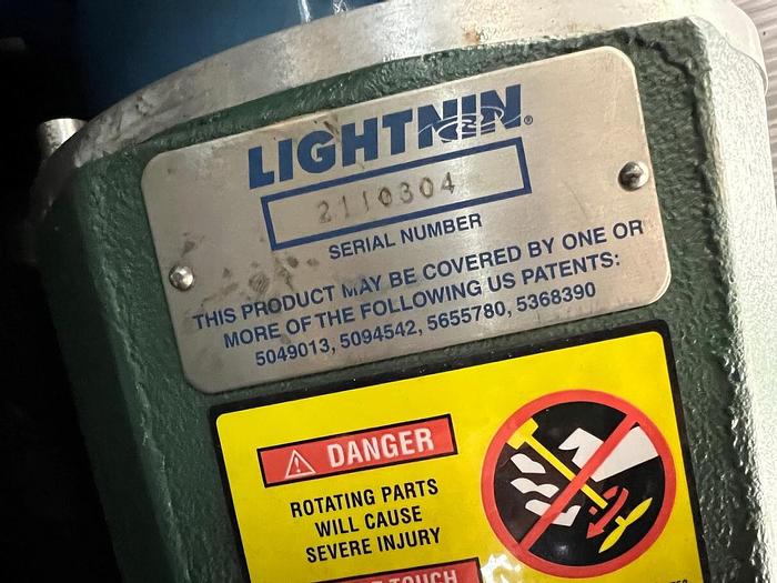 Used USED LIGHTNIN, CLAMP-ON MIXER, 3 HP
