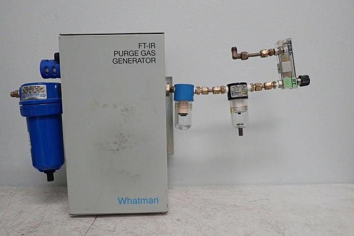 Used Whatman 75-45-12VDC FT-IR Laboratory Purge Gas Generator w/ Balston A912A-BX
