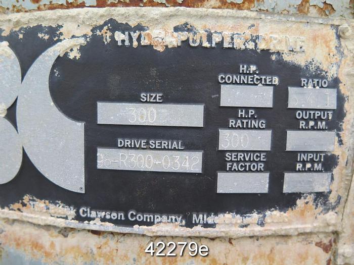 Used Kadant - Black Clawson, Pulper Drive Hydrapulper, 5.4:1 Ratio #42279