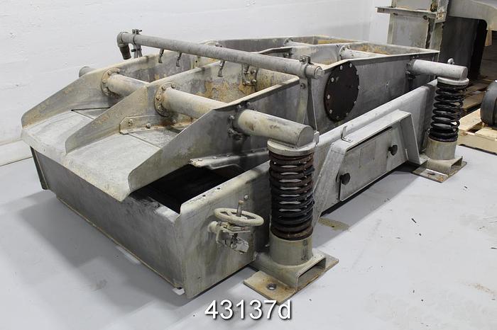 Used Voith-Morden 1000K Vibrating Screen, Slotted Screen #43137