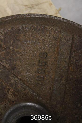 Used Gorman Rupp T6A3-B Pump Impeller, Mfg. No. 10958 11010 #36985