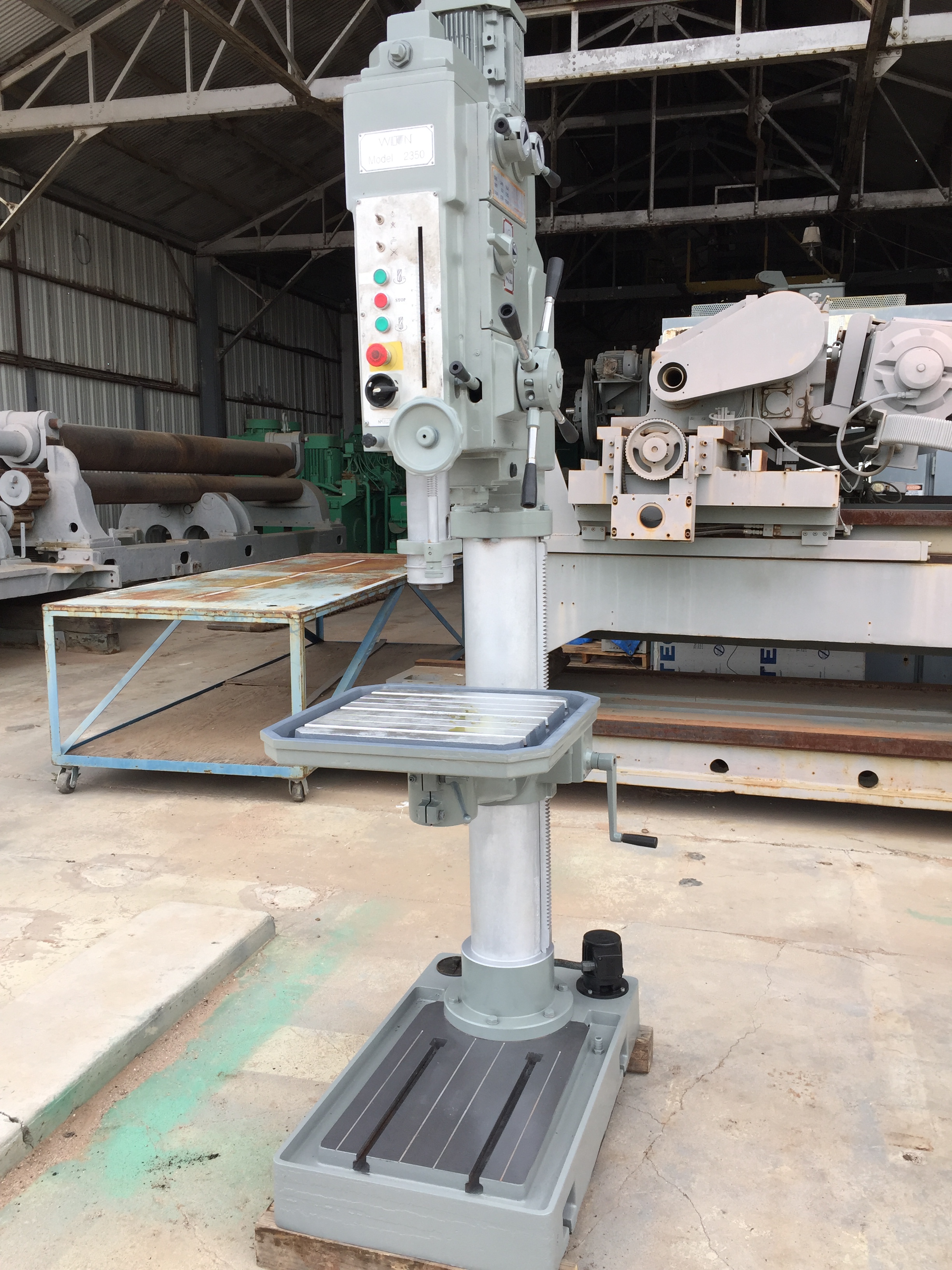 Used 23” Wilton Mdl. 2350 Single Spindle Drill; Pwr. Feed