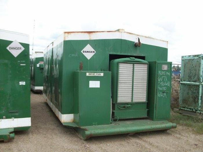 Used Heavy Duty Shop Built Pump House