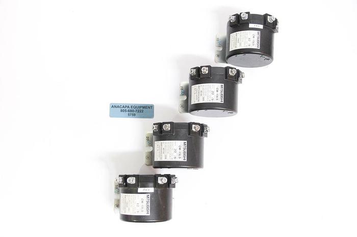 Used Mitsubishi CW-15LS Current Transformer 10/5, 20/5 ratio 50/60 Hz LOT OF 6 (5759