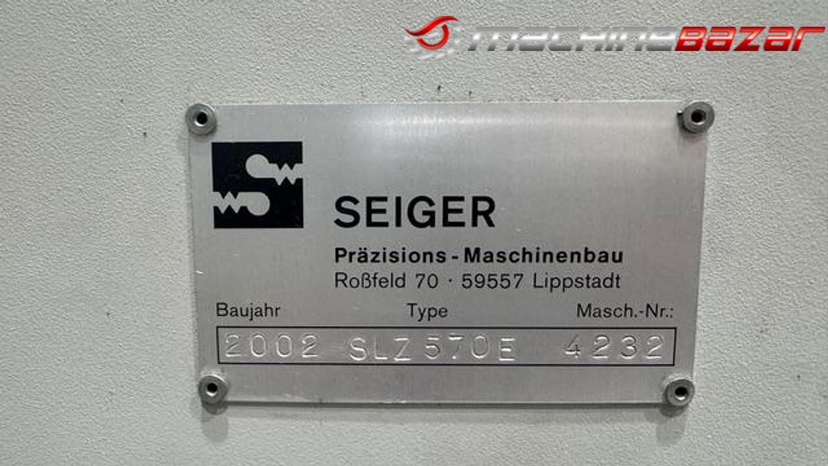 Used 2002 Seiger SLZ570E