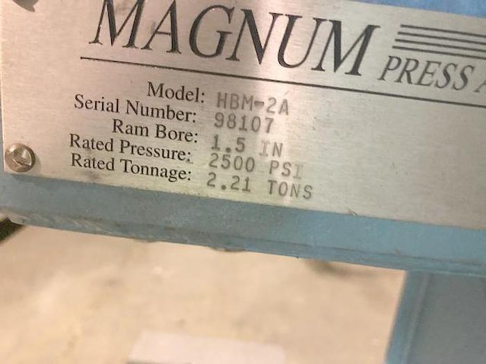 Used 2.2 Ton, MAGNUM MODEL HBM-2A