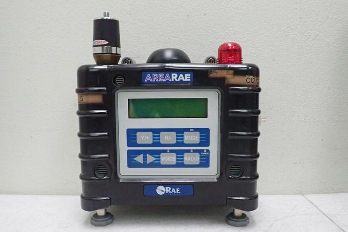 Used RAE AreaRAE Multiple Gas Detector Monitor with Case and Accessories Kit