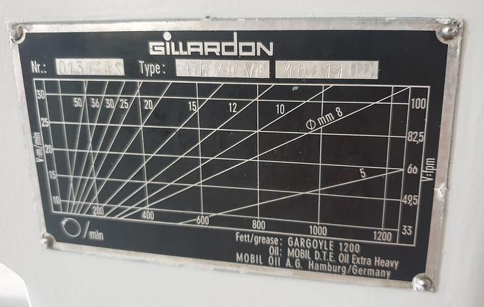 Gebraucht Säulenbohrmaschine Gillardon GB 40 VE