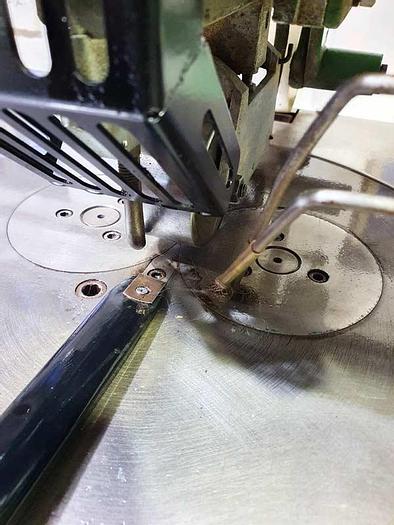 Used Kuper veneer zig-zag splicer machine, type FW/ 1200-E, year 1995