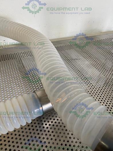 Used Flow Components 93" Flexible Hose w/ 4" Sanitary Fitting