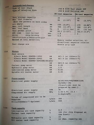 Used 1997 MATSUURA MC600VF