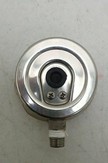 Used USG 316 SST Tube Connection Welded 0-3000 PSI Pressure Gauge