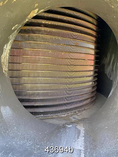 Used Voith VPS35 Pressure Screen With Multi Foil Rotor and Slotted Basket #43694