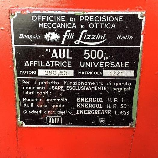 Usato AFFILATRICE LIZZINI AUL 500