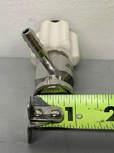 Used ITT Pure-Flo Sample Valve w/ 1" Inlet & 1/4" Outlet