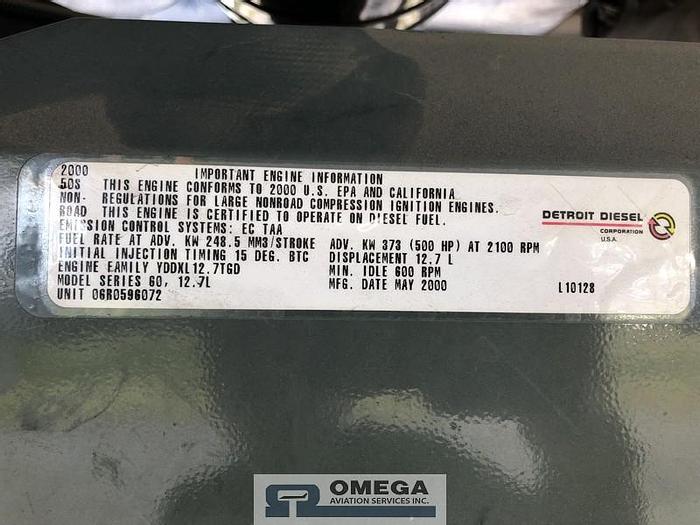 Used Stewart & Stevenson TMD150 Air Start Unit - Continuous Flow