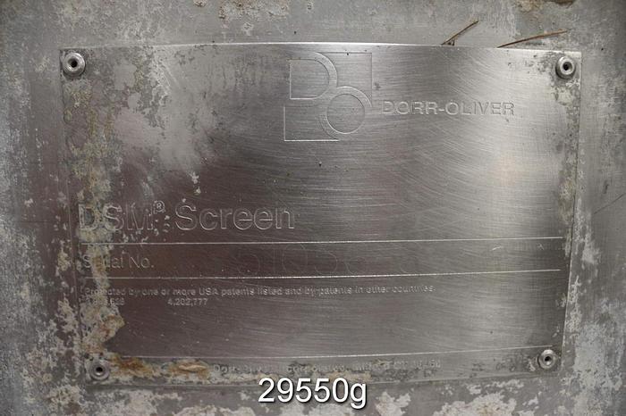 Used Dorr Oliver DSM Triple Bank Screen #29550