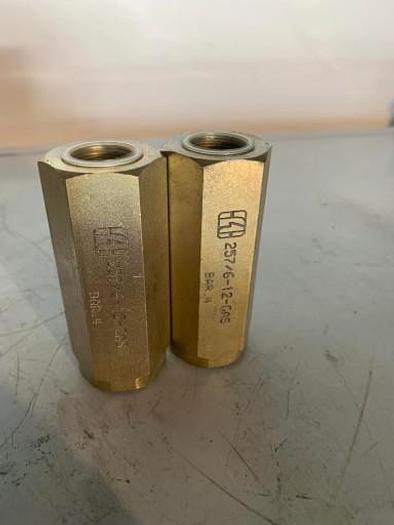 Check valve FT 257/6-12-GAS 4 Bar x2