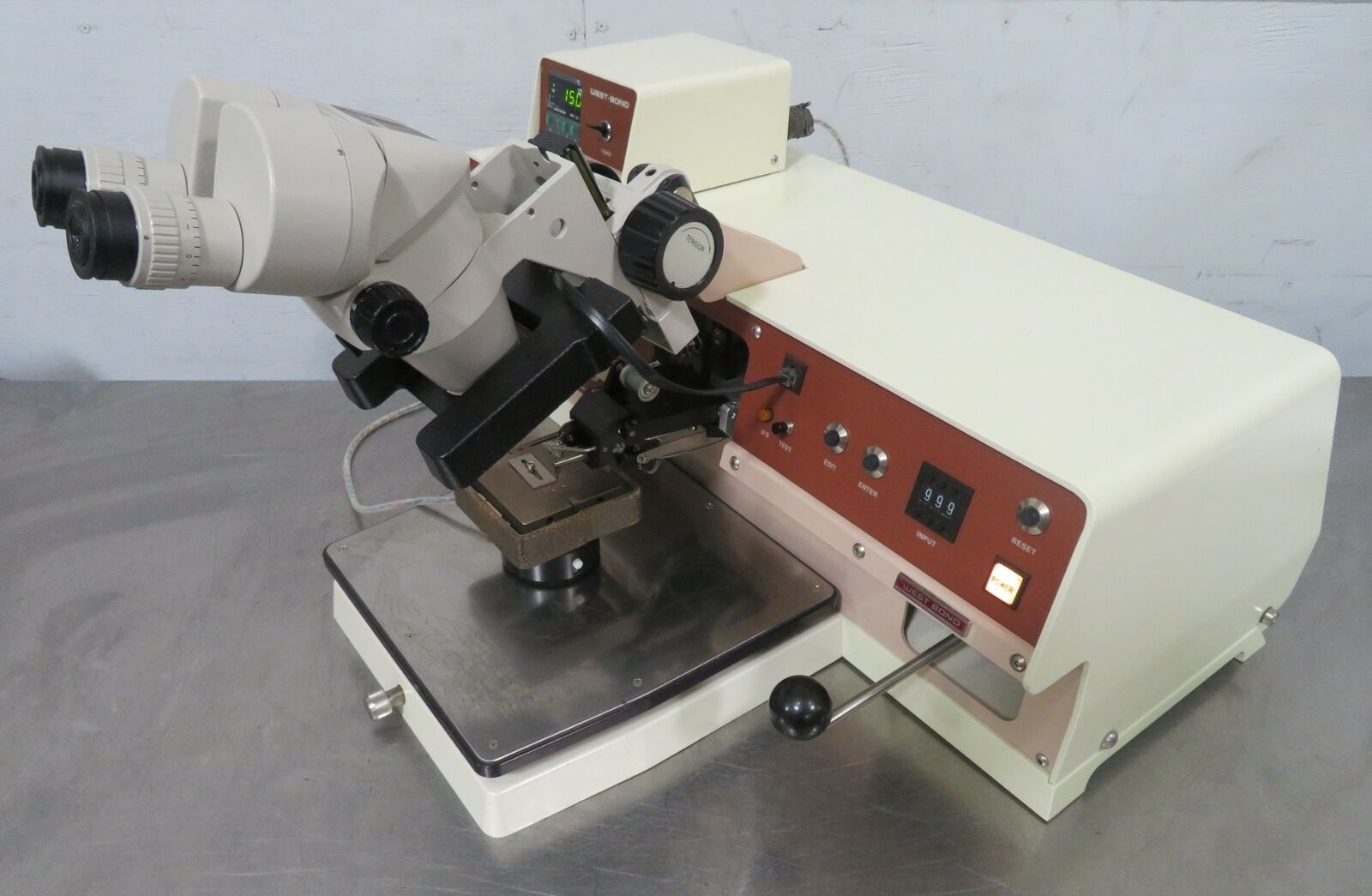 Refurbished Westbond  7476B 90° Vertical Feed Deep Access Wedge Bonder