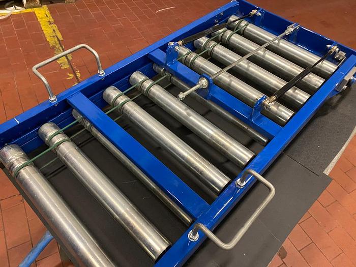 Gebraucht Klapp-Element Durchgangsklappe Overbeck Fördertechnik Rollenbahn