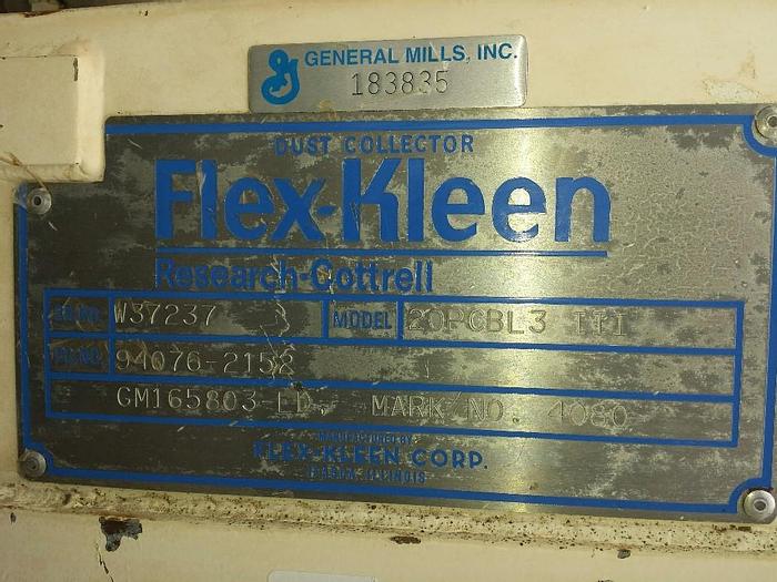 Used Dust Collector, Baghouse, 12 SF, Flex Kleen, C/st, #S740509
