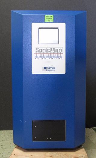 Used Brooks Matrical SonicMan SCM1000-3 Wellplate Microplate Tube Sample Prep (2453A)