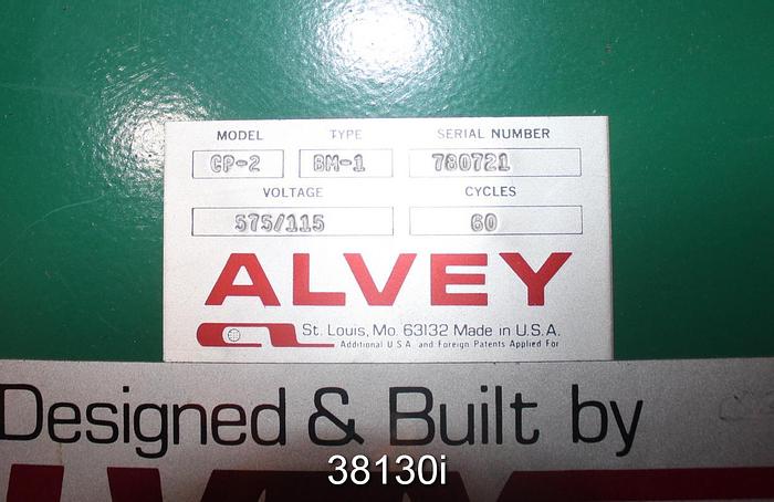 Used Alvey Automated Conveyor System #38130