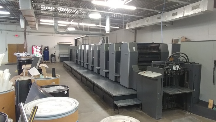 Used 2000 Heidelberg SM74-8P+LX