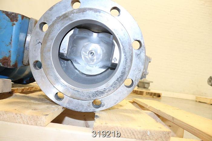Used Neles Jamesbury R21B06CCJK 6" V-Ball Control Valve #31921