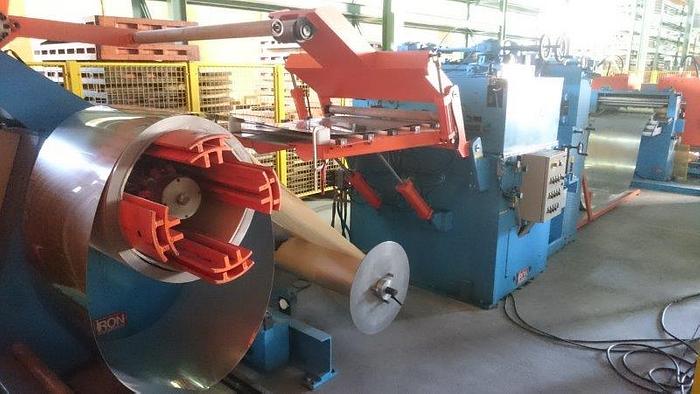 Usato LINEA TAGLIO FORATURA E SCANTONATURA IRON 1000×2,5 mm.