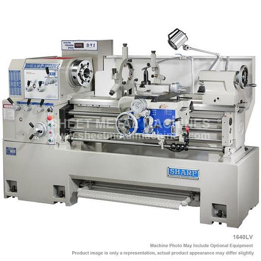 Used SHARP LV-Series Variable Speed Precision Lathes - More Sizes Available
