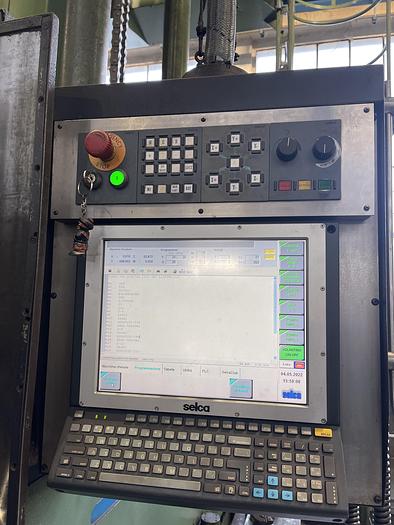 Installata Alesatrice a Montante Mobile Cnc CONTI 150