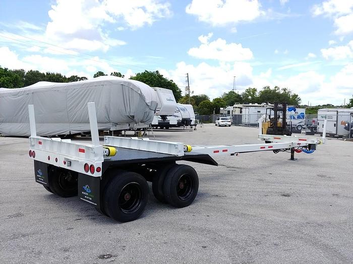 Used Reid PT15S 41000lb 60ft Extendable Pole Trailer - 14649