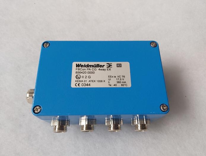 Standardverteiler FBCon PA CG 4WAY Weidmüller, Ex, neu