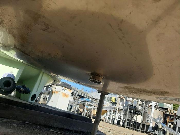 Used Tank, 315 Gallon, S/st, OT/DB, 45" x 46" #C744432