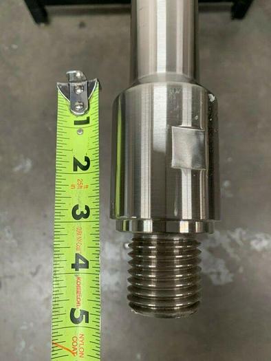 Used Lightnin E95755002 Stainless Steel Mixing Rod / Impeller Shaft, 94"