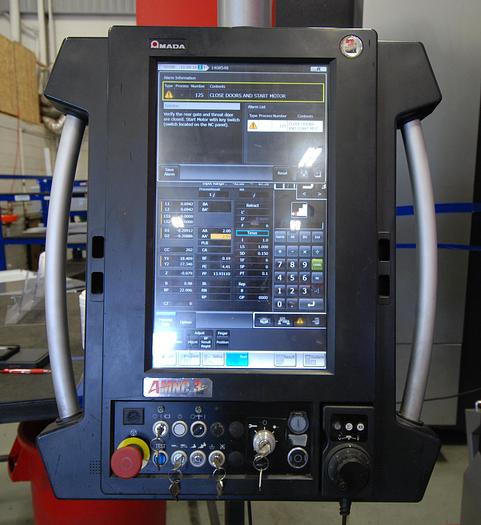 Used 146 TON X 122.4", AMADA 2015, HG1303, SERVO/HYDRAULIC CNC PRESS BRAKE