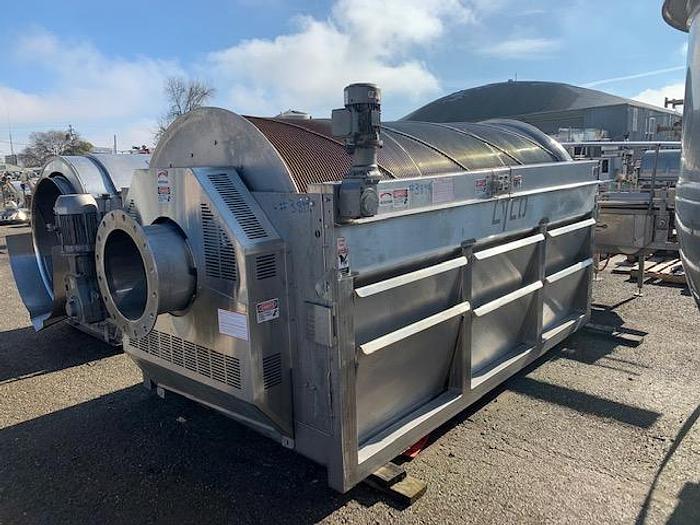 Used Lyco Single Drum Rotary Wastewater Screen