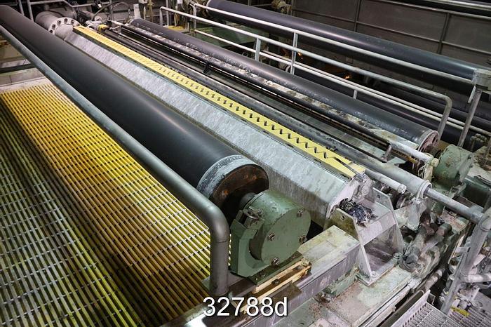 Used Mitsubishi Paperchine 186" Shoe Press #32788